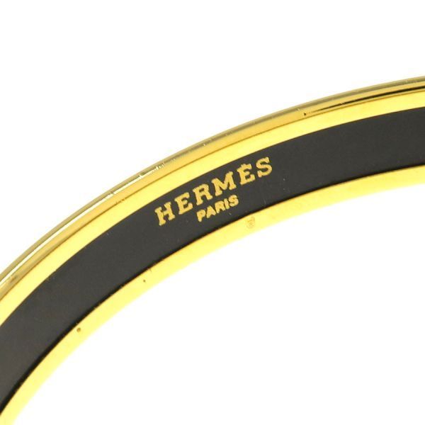 Hermes Enamel Bangle Bracelet — view 5