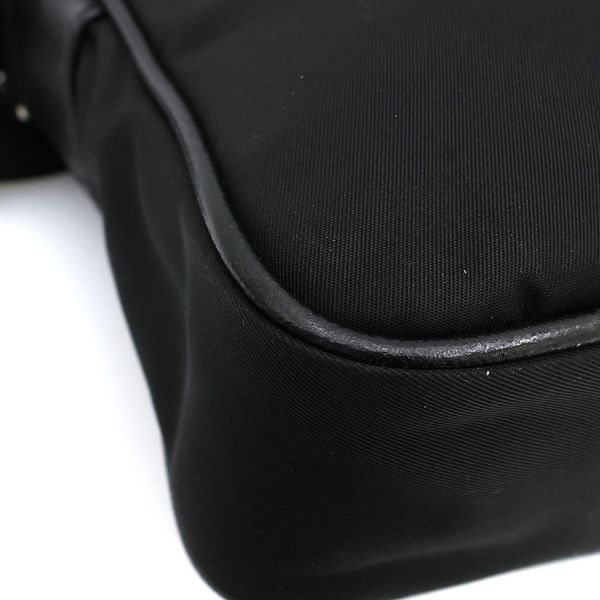 Prada Nylon Shoulder Bag Black — view 6