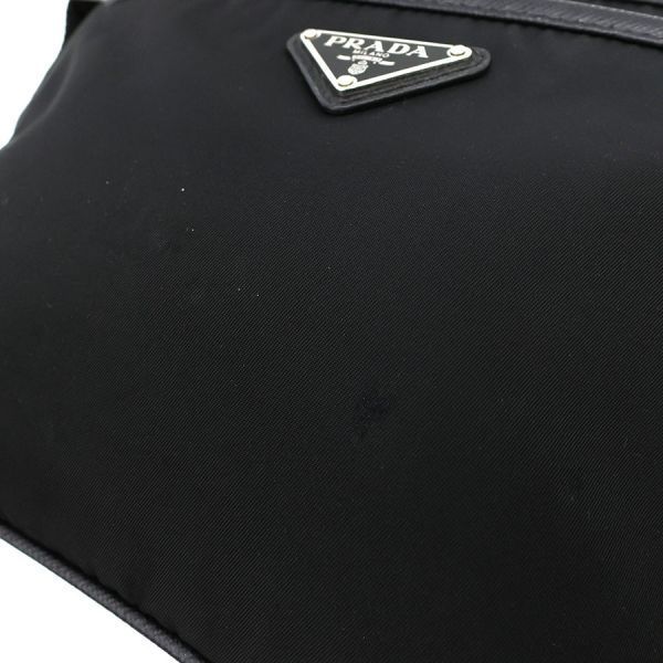 Prada Nylon Shoulder Bag Black — view 5