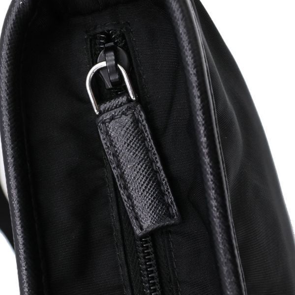 Prada Nylon Shoulder Bag Black — view 4