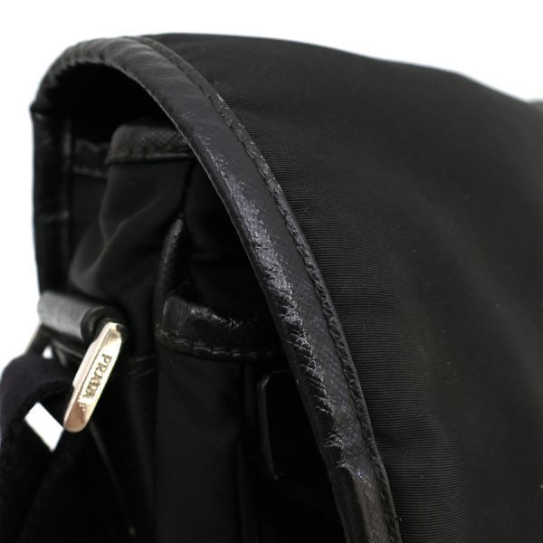 Prada Nylon Messenger Black — view 5