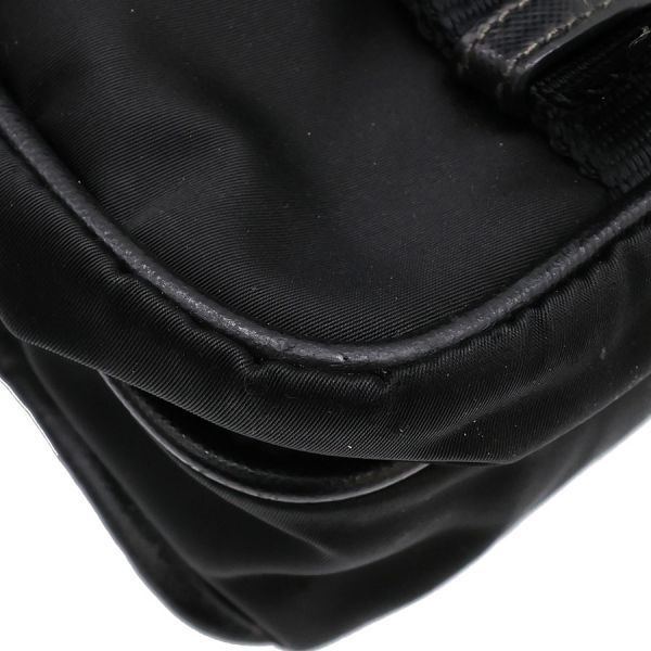 Prada Nylon Messenger Black — view 8