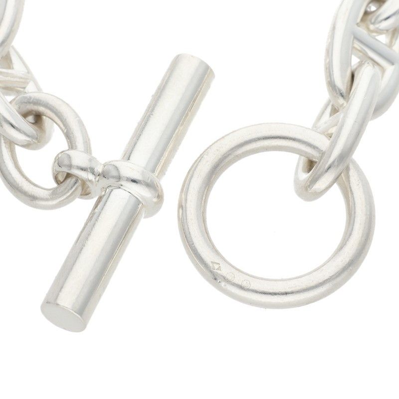 Hermes Chaine D'ancre GM Silver Bracelet — view 4