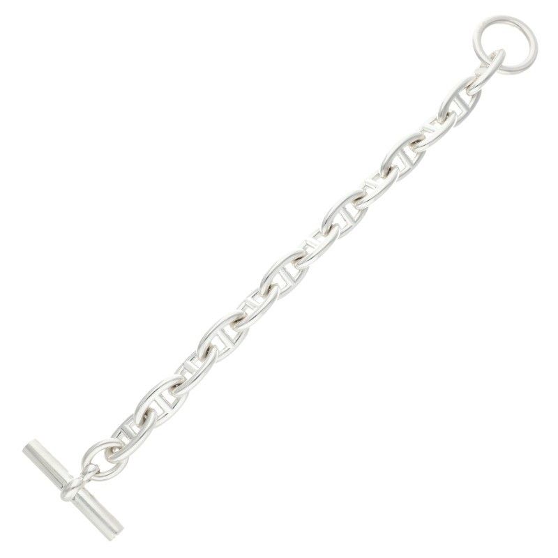 Hermes Chaine D'ancre GM Silver Bracelet — view 2