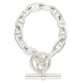 Hermes Chaine D'ancre GM Silver Bracelet