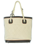 Chanel Quilted Tote Bag Coco Charm