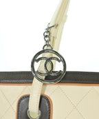 Chanel Quilted Tote Bag Coco Charm — view 8