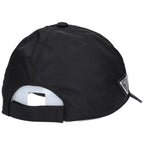 Prada Nylon Cap with Triangular Plate Hat — view 2