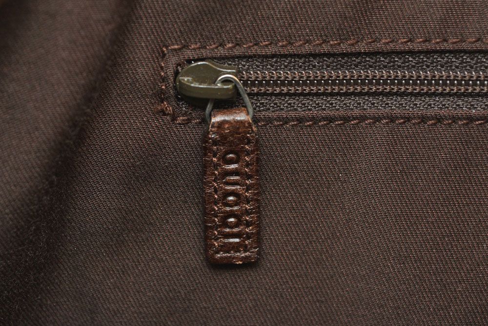 Gucci GG Canvas Tote Bag Brown Beige — view 8
