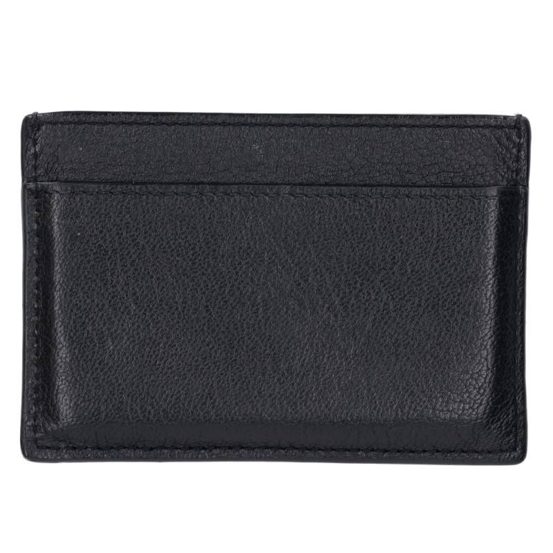 Saint Laurent YSL Stitch Leather Card Case — view 2