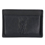 Saint Laurent YSL Stitch Leather Card Case