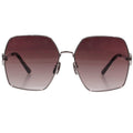 Gucci Metal Frame Square Shape Sunglasses 61 Eyewear