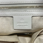 Gucci Tote Bag Craft Navy Ivory Leather — view 8