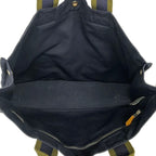 Hermes Tote Bag Fourre Tout MM Dark Navy Green — view 7