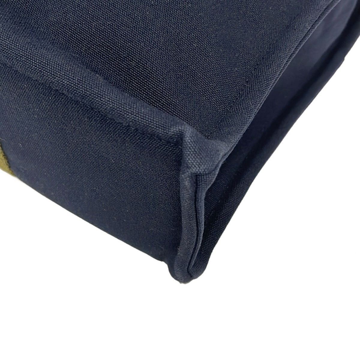 Hermes Tote Bag Fourre Tout MM Dark Navy Green — view 6