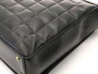 Chanel Choco Bar Lambskin Black Gold — view 7