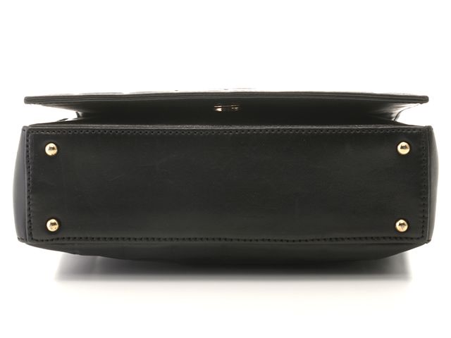 Chanel Choco Bar Lambskin Black Gold — view 3