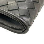 Bottega Veneta Second Bag Intrecciato Black Braided Leather — view 6
