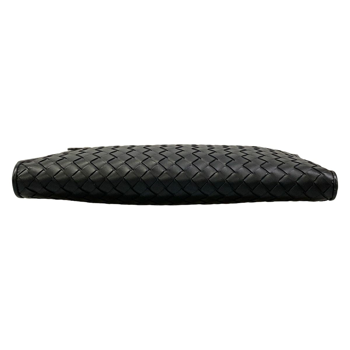 Bottega Veneta Second Bag Intrecciato Black Braided Leather — view 5