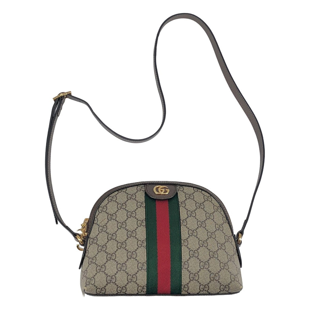 Gucci Ophidia Small Shoulder Bag Brown