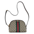 Gucci Ophidia Small Shoulder Bag Brown