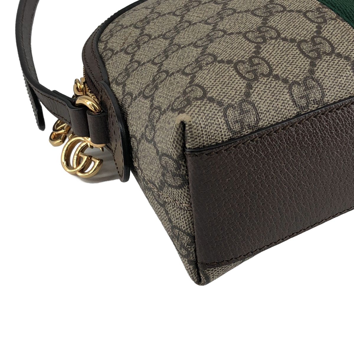 Gucci Ophidia Small Shoulder Bag Brown — view 6