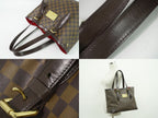 Louis Vuitton LV Hampstead MM Damier Ebene Tote Bag Brown — view 6