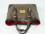 Louis Vuitton LV Hampstead MM Damier Ebene Tote Bag Brown — view 5