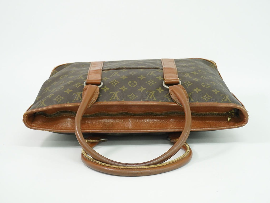 Louis Vuitton LV Sac Weekend PM Monogram Tote Bag Brown — view 5
