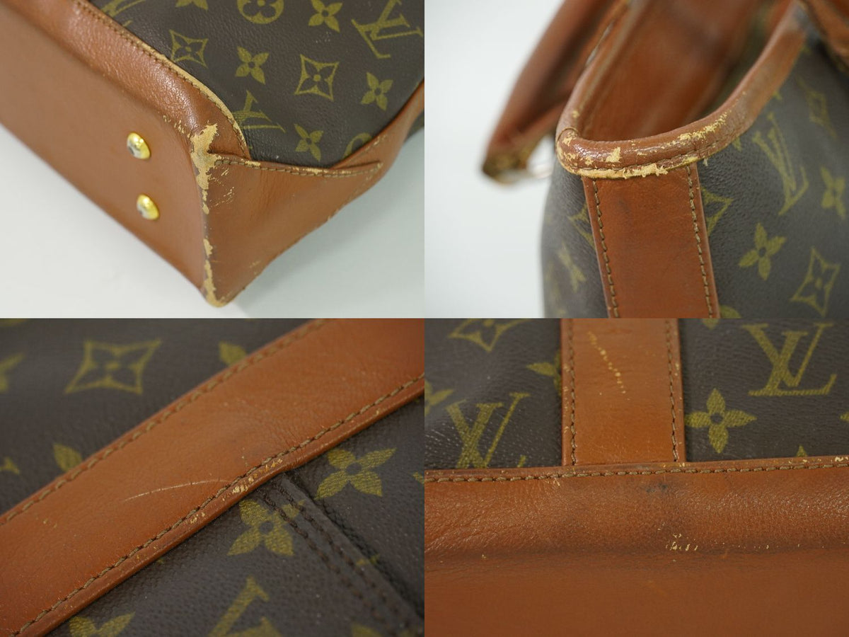 Louis Vuitton LV Sac Weekend PM Monogram Tote Bag Brown — view 7