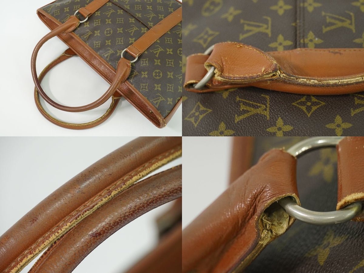 Louis Vuitton LV Sac Weekend PM Monogram Tote Bag Brown — view 6