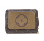 Louis Vuitton Portefeuille Lou Monogram Reverse Bifold Wallet Brown Stamp — view 3