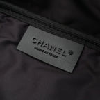 Chanel Sports Nylon Belt Bag Waist Pouch White Black — view 7