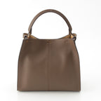 Fendi Peekaboo X-lite Medium Leather 2-Way Handbag Brown — view 4