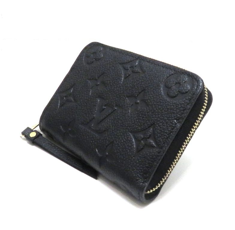 Louis Vuitton Zippy Coin Purse Monogram Empreinte Noir — view 2