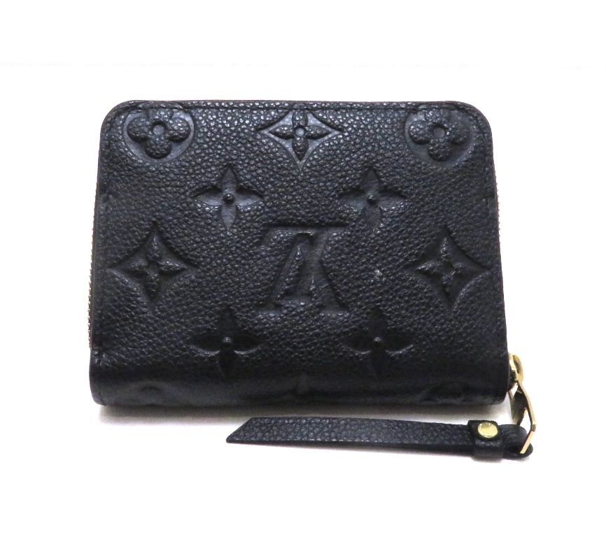 Louis Vuitton Zippy Coin Purse Monogram Empreinte Noir — view 3