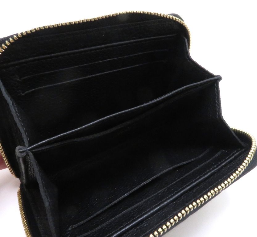 Louis Vuitton Zippy Coin Purse Monogram Empreinte Noir — view 4