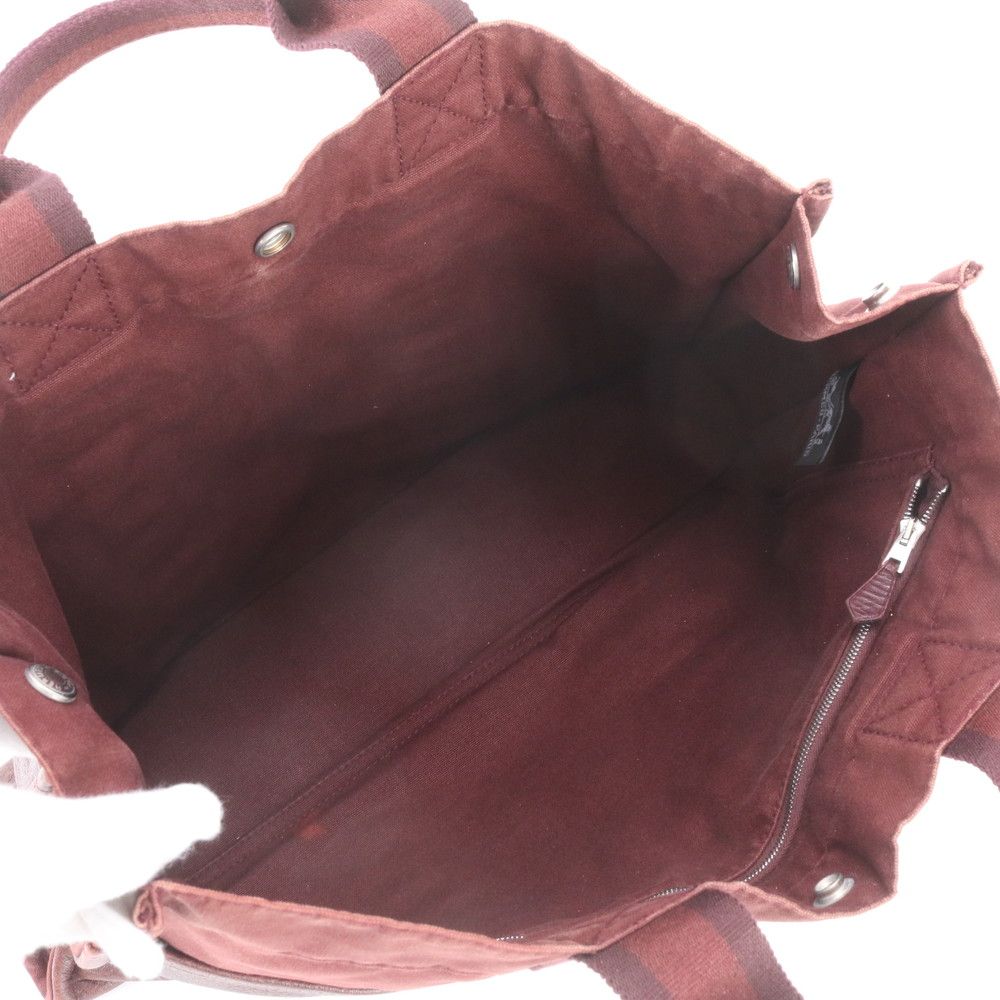 Hermes Fourre Tout MM Leather Tote Bag Shoulder Business Document — view 6