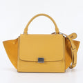 Celine Trapeze Small Leather 2-Way Shoulder Bag Tote