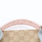 Gucci GG Canvas Leather Tote Bag Shoulder Hand Beige — view 8