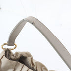 Prada Tessuto Nylon Gathered Triangle Logo Leather 2-Way Shoulder Bag — view 2