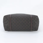 Gucci GG Supreme Leather Tote Bag Shoulder Hand Brown — view 6