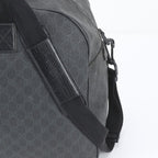 Gucci GG Supreme Leather 2-Way Boston Bag Crossbody Shoulder — view 3