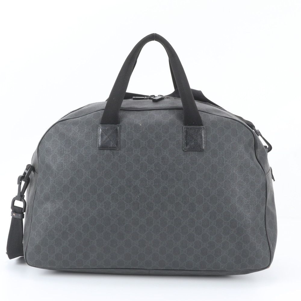 Gucci GG Supreme Leather 2-Way Boston Bag Crossbody Shoulder — view 4