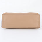 Gucci Bamboo Leather Handbag Tote Beige — view 6
