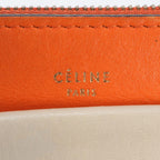 Celine Pocket Envelope Leather Chain Shoulder Bag — view 8