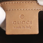 Gucci GG Canvas Leather Shoulder Bag Tote Hand Brown — view 8