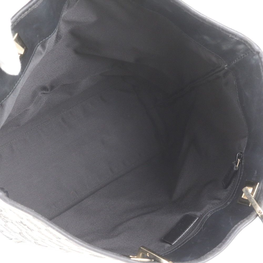 Gucci GG Canvas Leather Tote Bag Shoulder — view 7