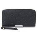 Louis Vuitton Zippy Wallet Zip Around Monogram Empreinte Black