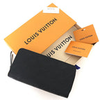Louis Vuitton Zippy Wallet Zip Around Monogram Empreinte Black — view 6